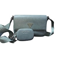 Cartera Crossbody con Monedero Guess Gridley Mini AA928778